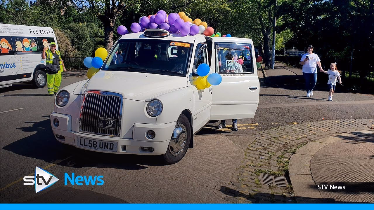 How do I book a taxi from Glasgow to Ayr?