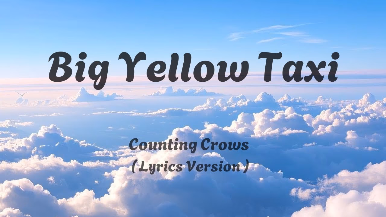 Why did Joni Mitchell write Big Yellow Taxi?