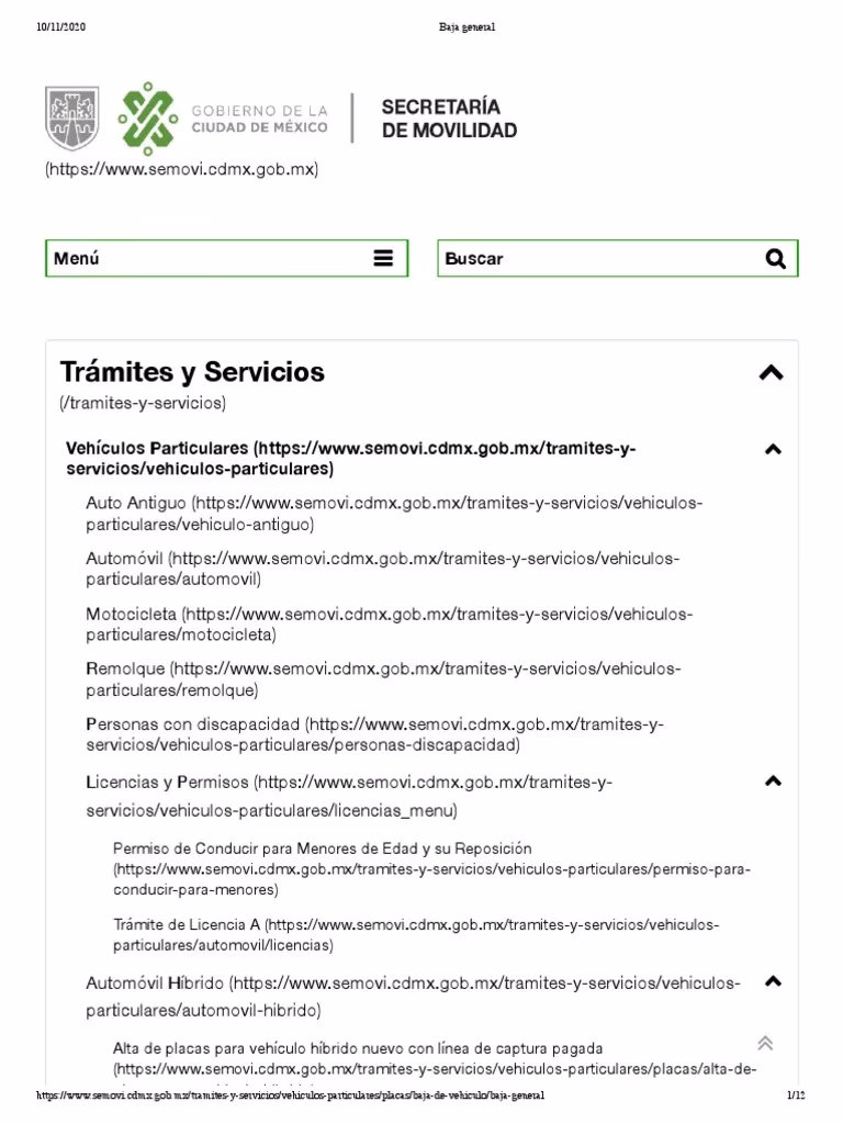 ¿Cómo puedo dar de baja las placas de CDMX?