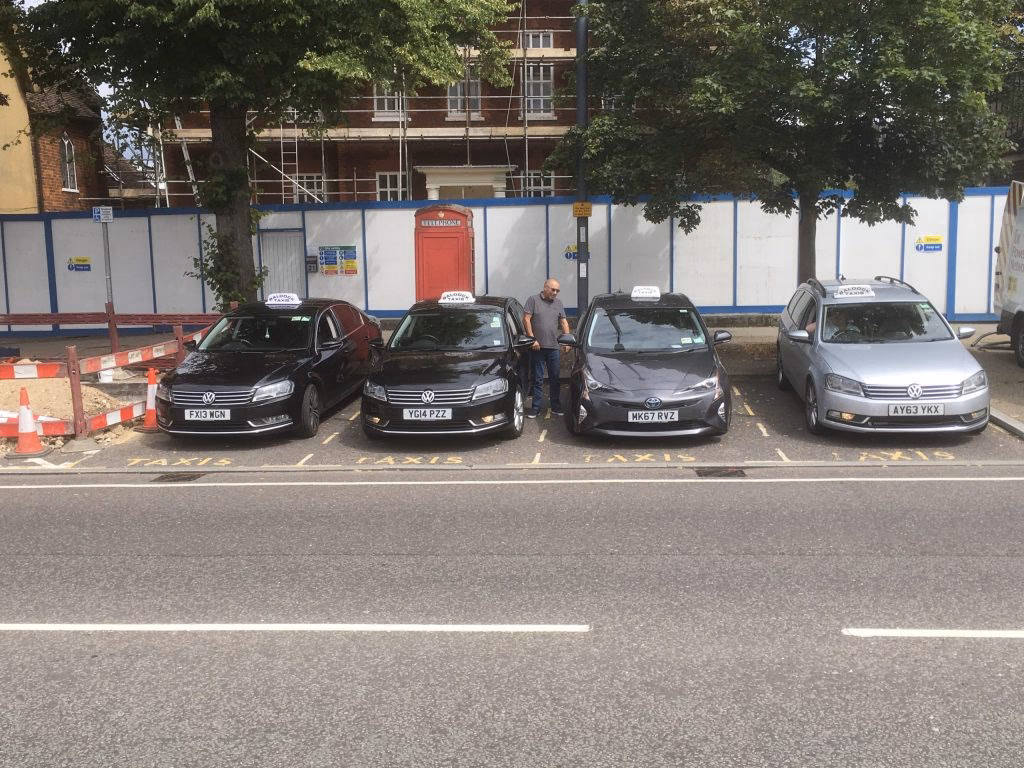 What makes us the cab service of choice in Baldock?