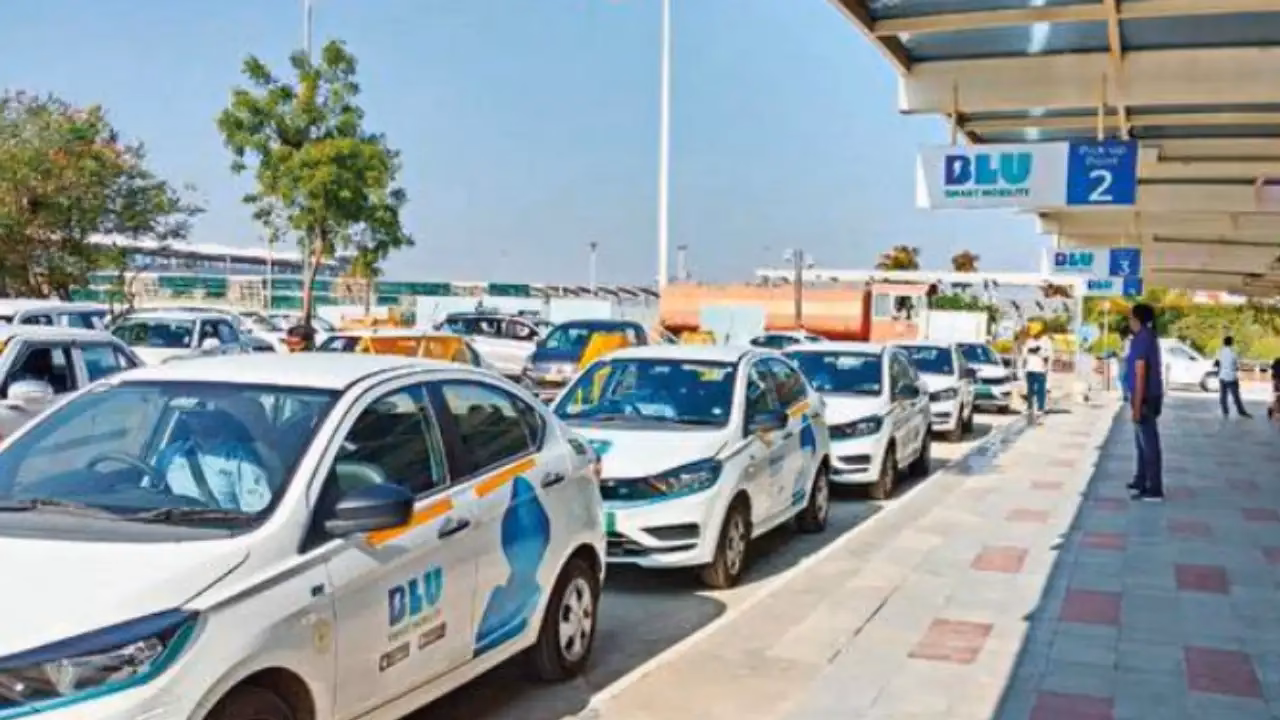How to get a taxi from Bangalore Airport?