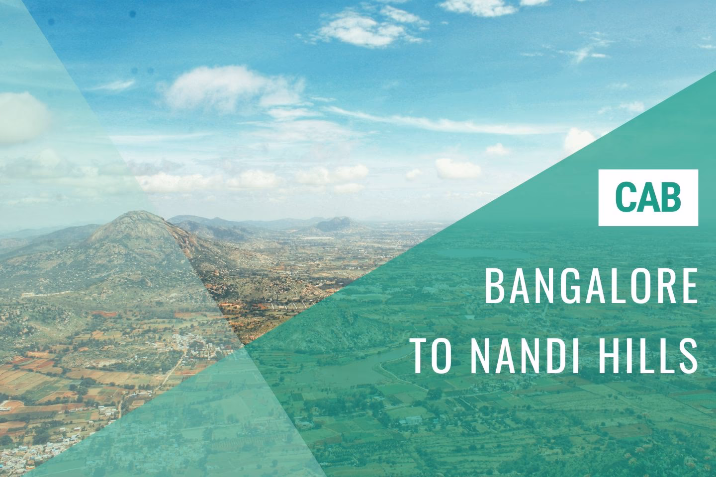 How to travel from Bangalore to Nandi Hills?