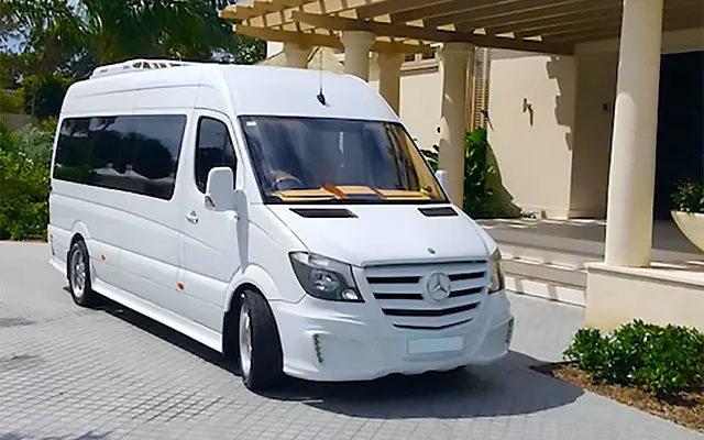 How does a return transfer work in Barbados?