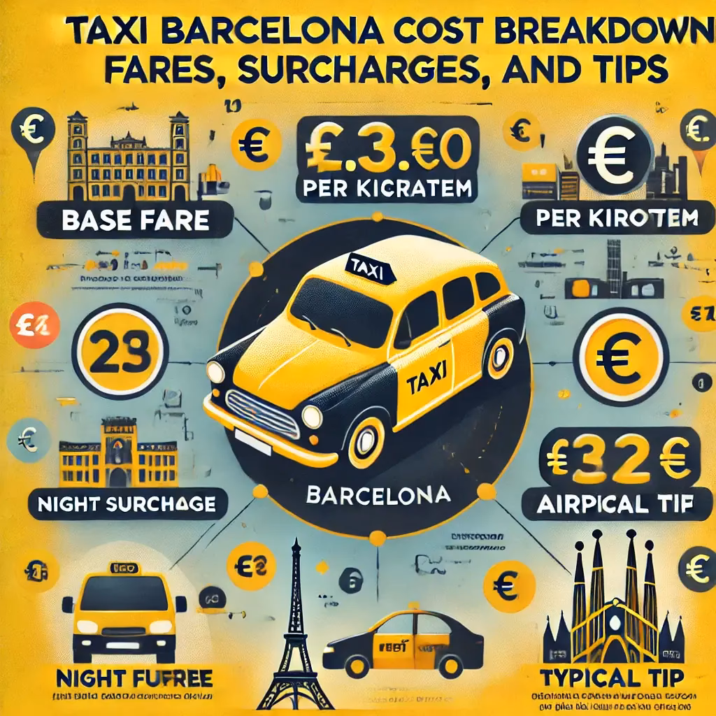 How does Barcelona airport transfer luggage?
