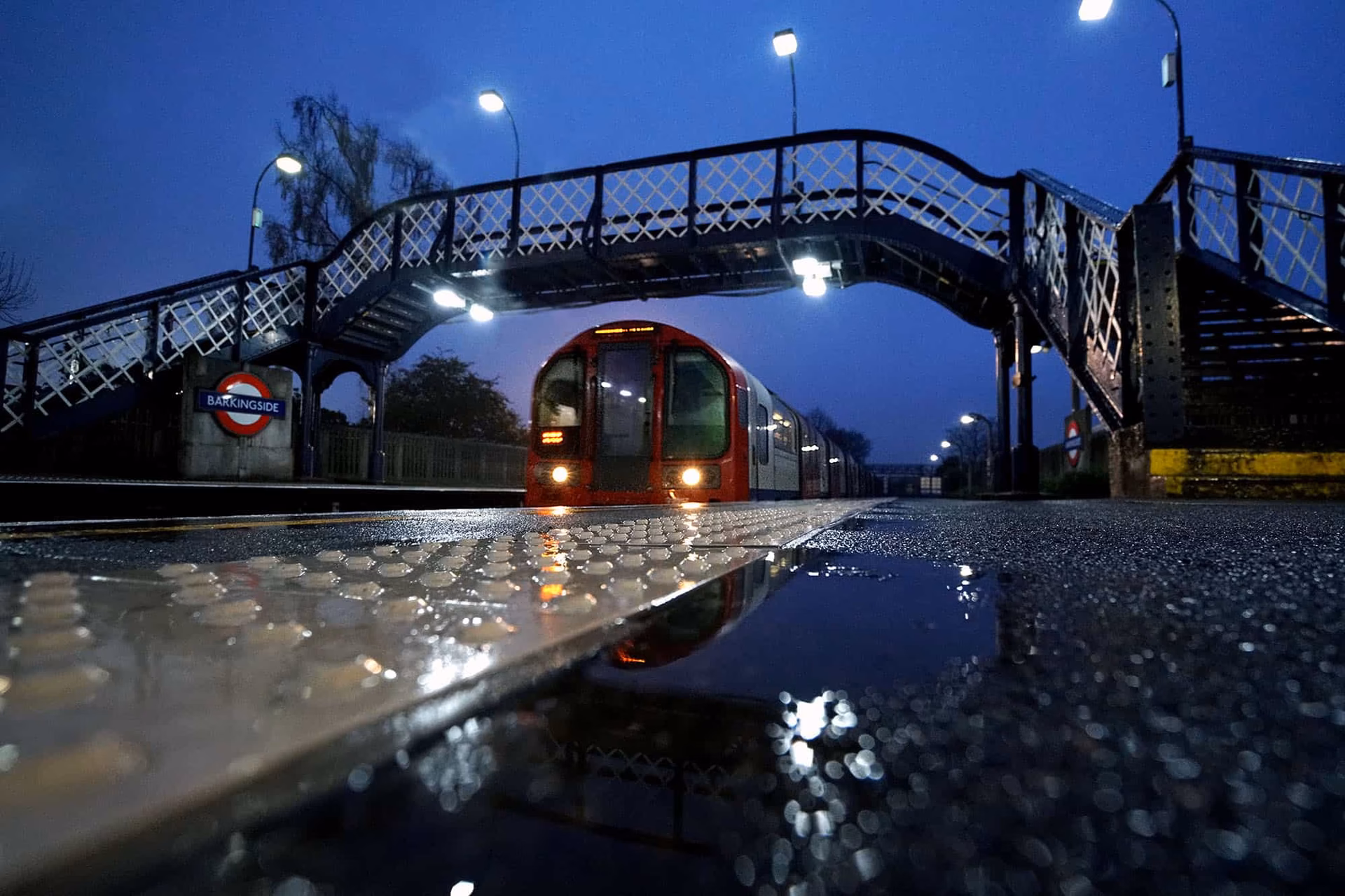 What happened to Barkingside train station?
