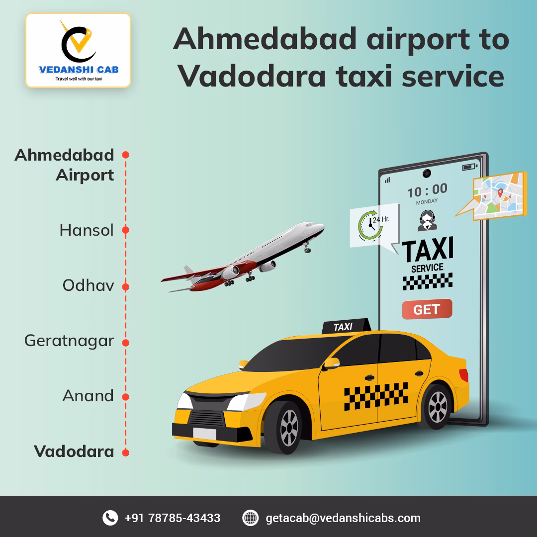 How to get Rs 100 off on Ahmedabad to Baroda cabs?