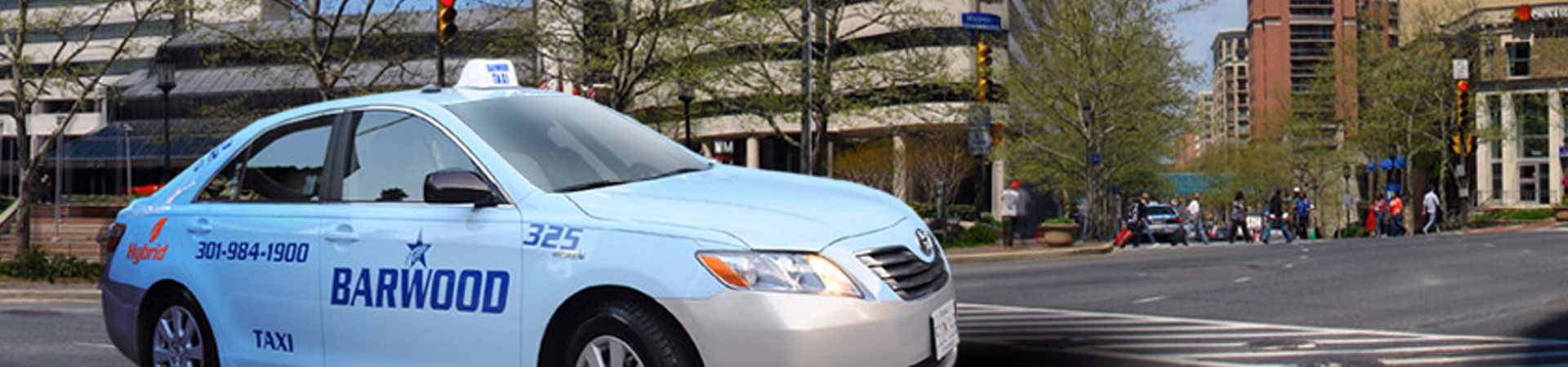 Can a Barwood taxi pick up in Washington DC?