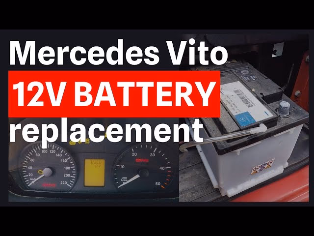 Where is the battery in a Vito?