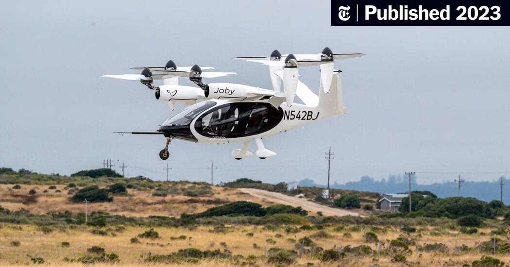 Can a five-seat air taxi travel 150 miles?