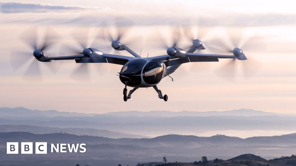 Could electric taxis be a 'flying taxi' at the Paris Olympics?