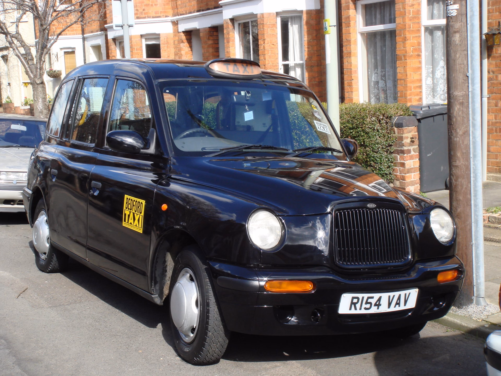 How do I book a taxi in Bedford?