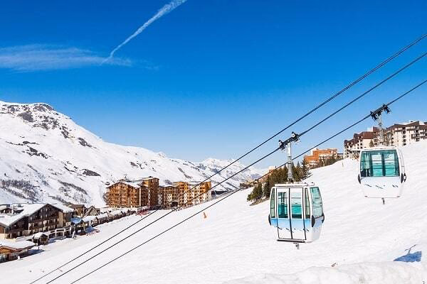 How long is a private transfer from Grenoble Airport to Les Menuires?