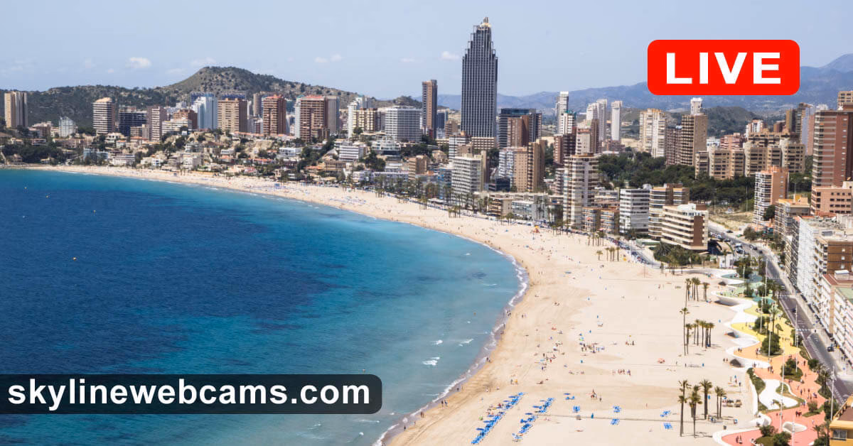 Where can I find the Benidorm webcam?