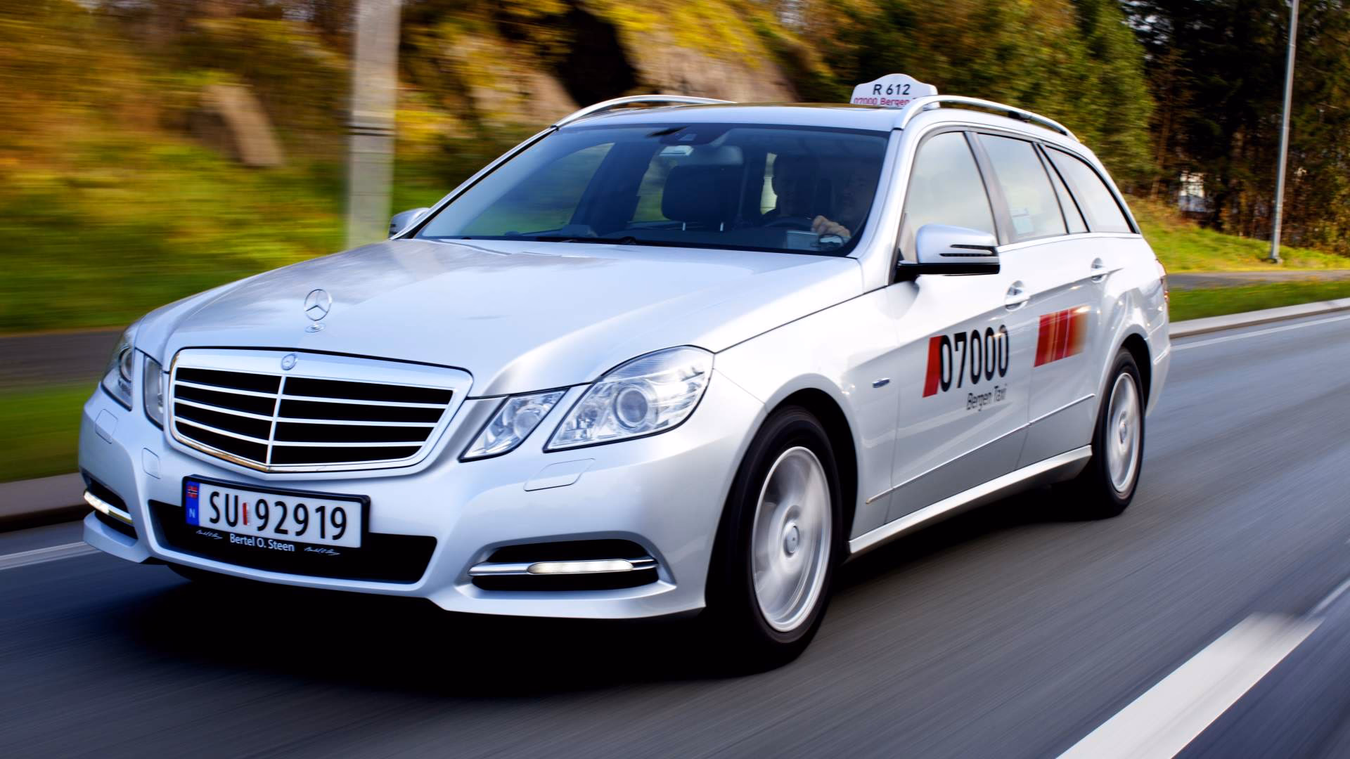 How much does a taxi cost in Bergen?