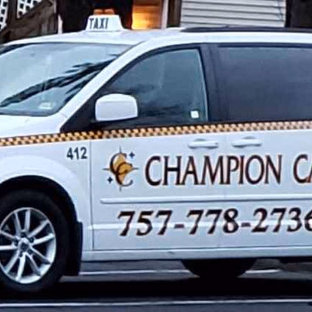Who provides Norfolk taxi service?