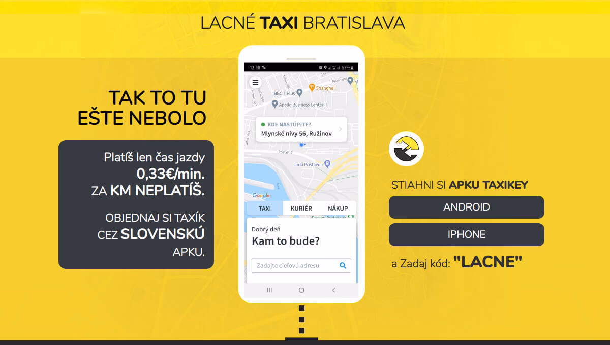 Where can I get a phone dispatch taxi in Bratislava?