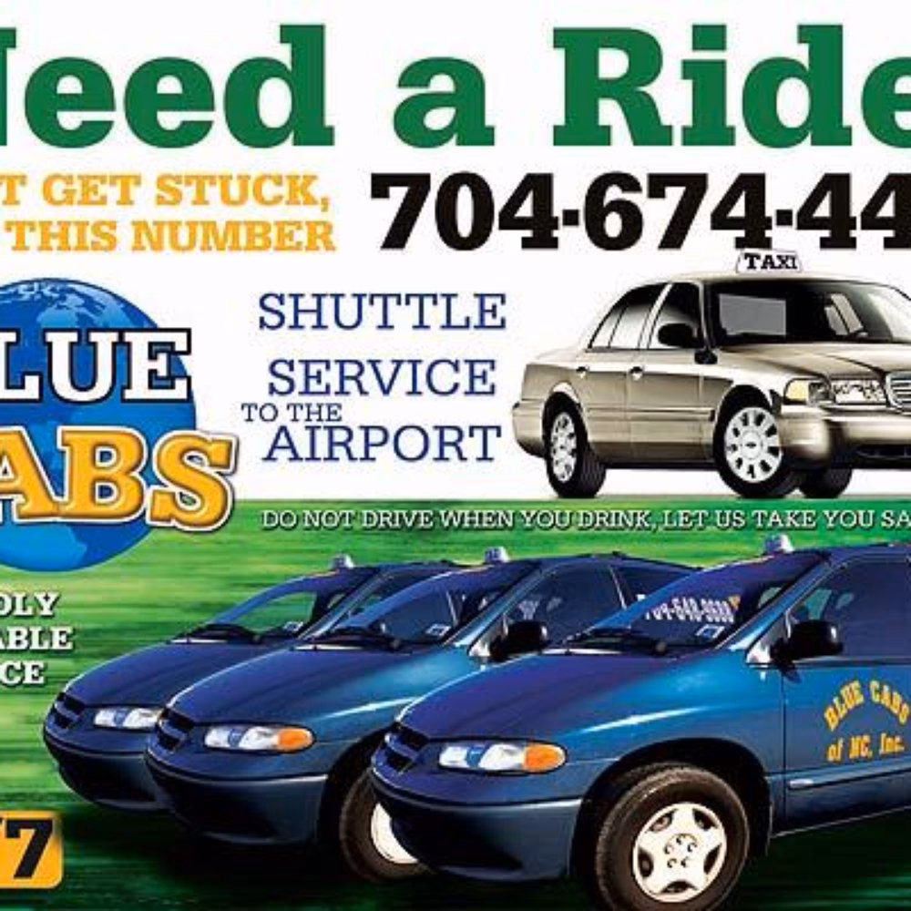How do I pre-order a taxi or airport shuttle in Charlotte?