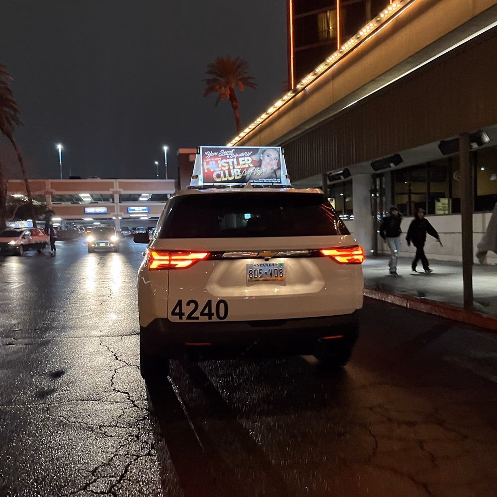 How many taxi companies are there in Las Vegas?
