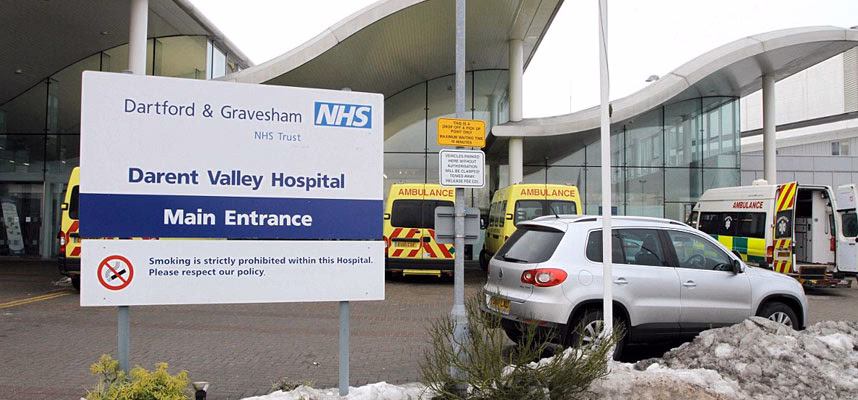 What is Darent Valley Hospital?
