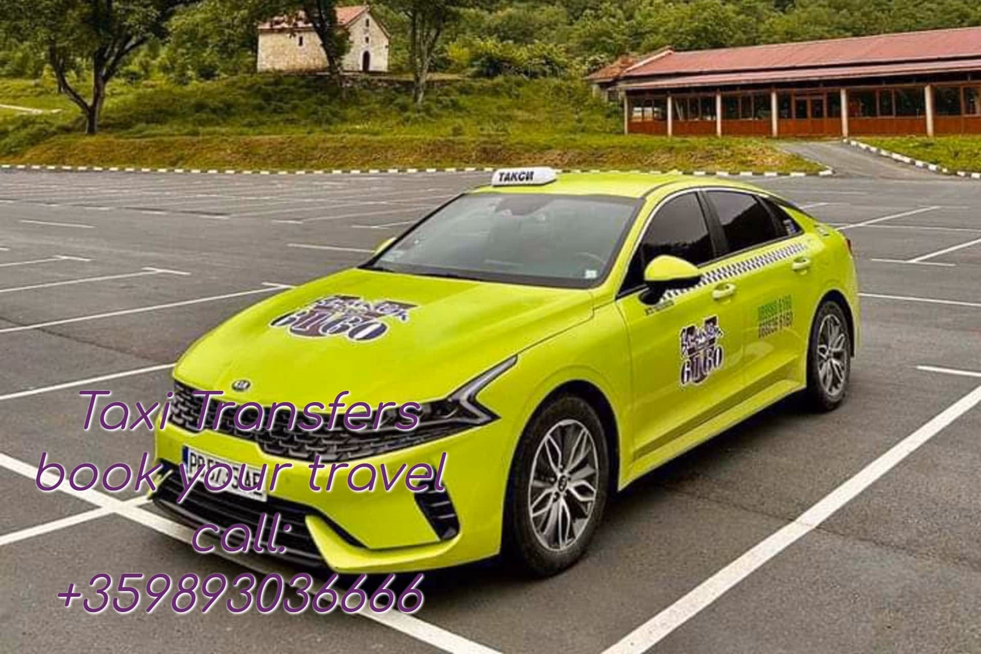 How much does a taxi cost in Bulgaria?