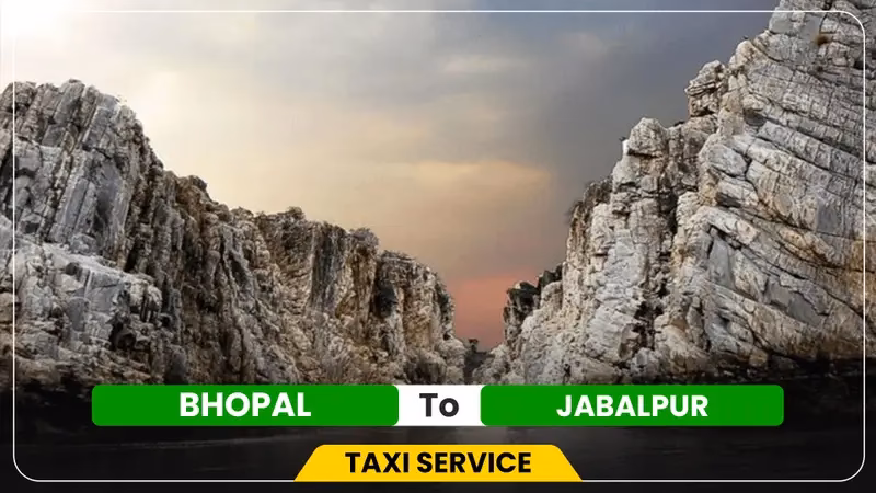 How long is the journey between Jabalpur and Bhopal?