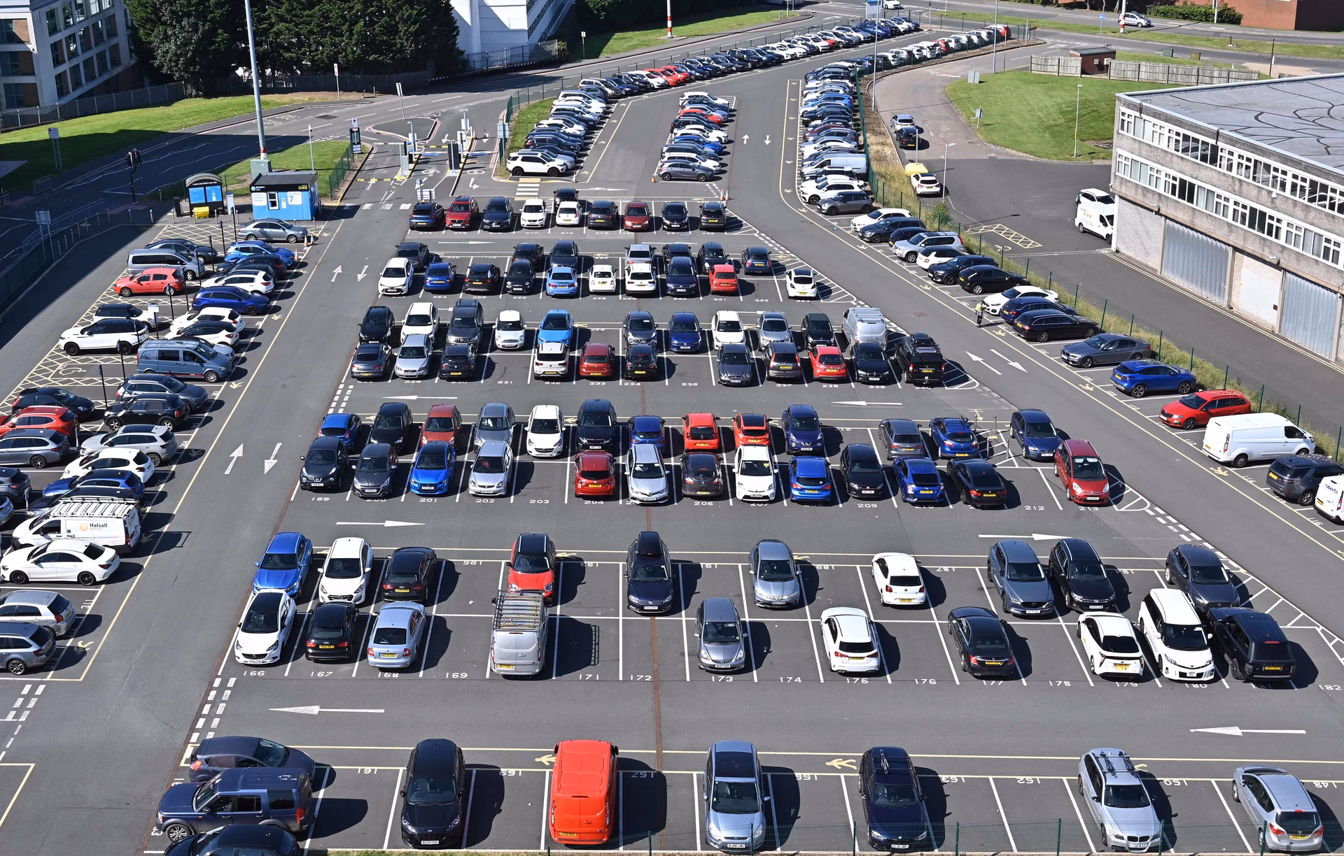 How do I pay for parking at Birmingham Airport?