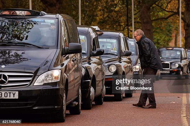 Why is London's black cab trade declining?