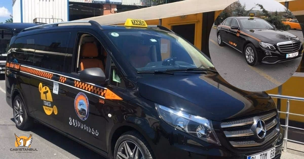 Are there blue taxis at Istanbul Airport?