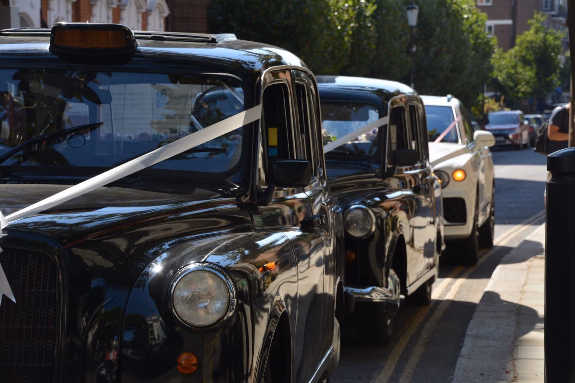 What is a London Cab for a wedding?