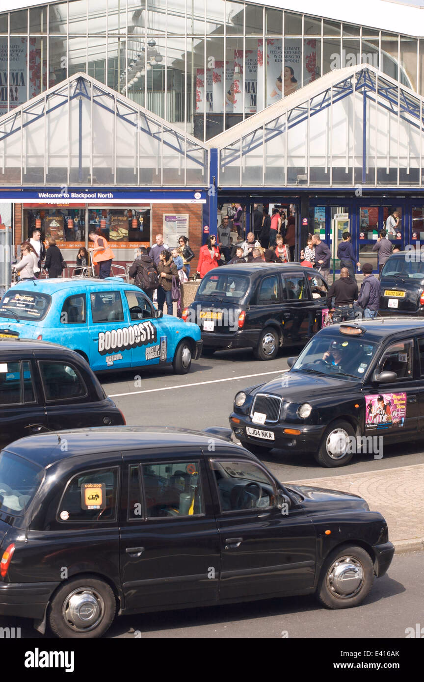 Can you take a train to Blackpool amusement park?