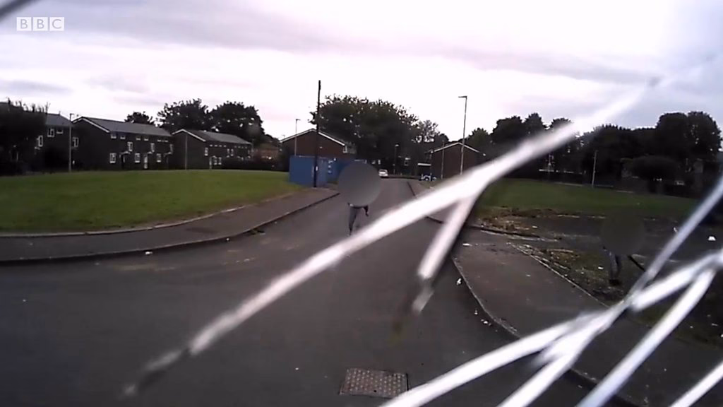 What happened to a boy on a scooter in Manchester?