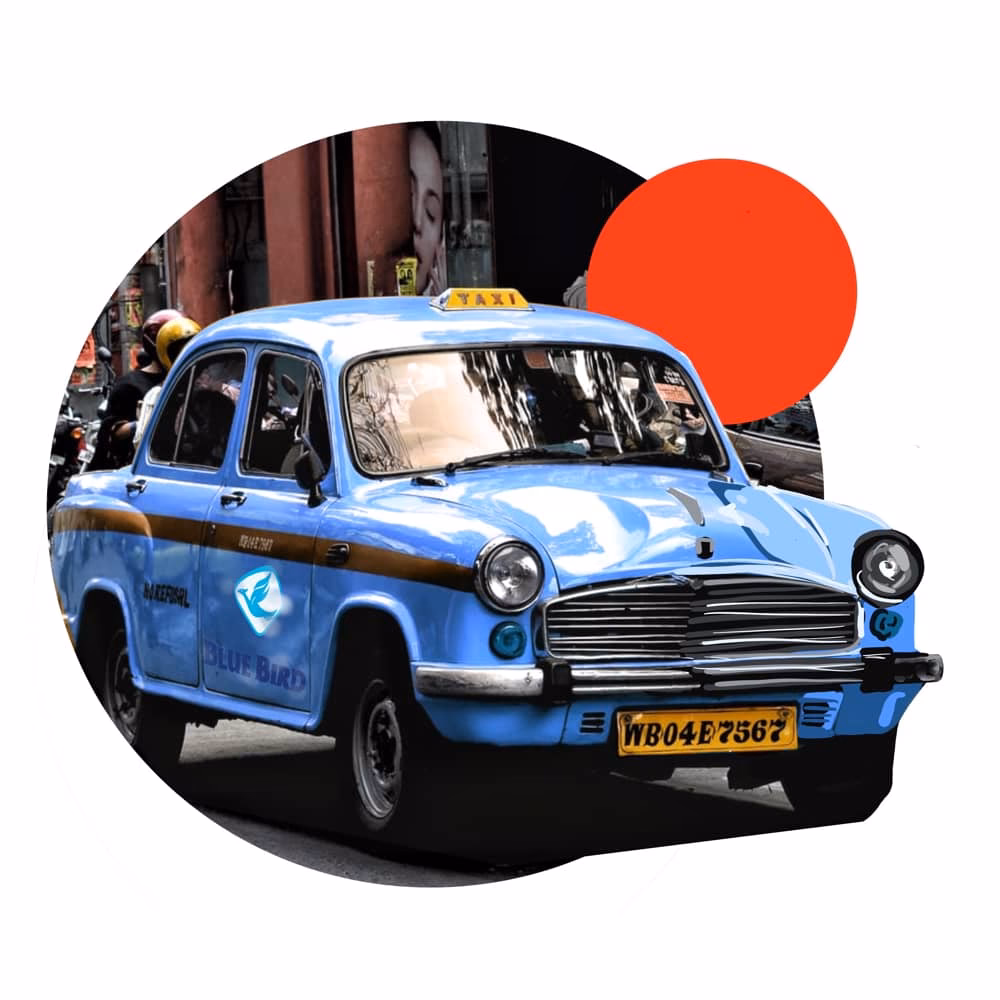 How do I book a Blue Bird cab in Bali?