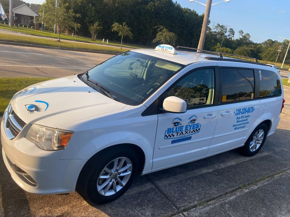 Who is blue eyes taxi & limo services?
