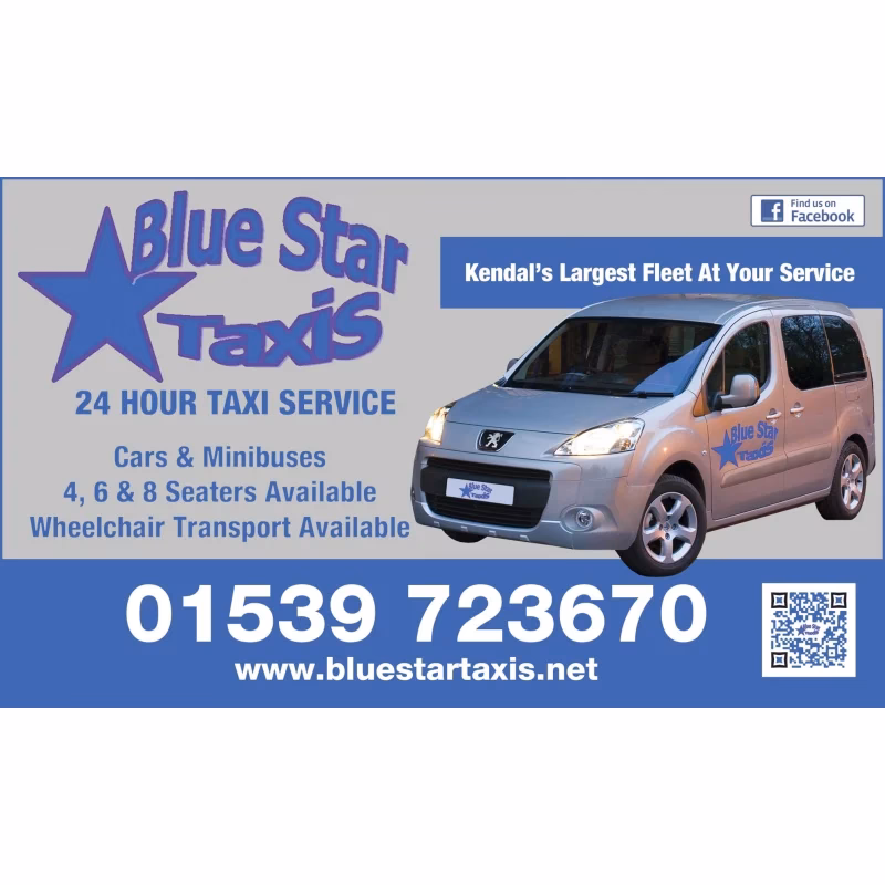 Does Blue Star Taxis Kendal use GPS tracking?
