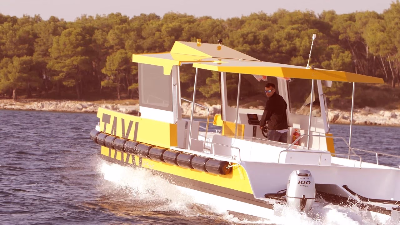 How to book a water taxi in Ionian Sea?