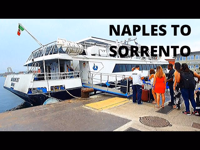 How to get from Napoli to Sorrento?