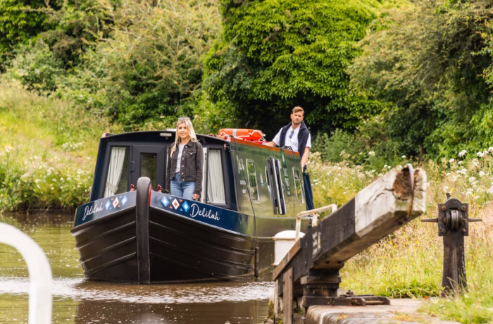 How long is the journey from Westminster Pier to Hampton Court landing stage?