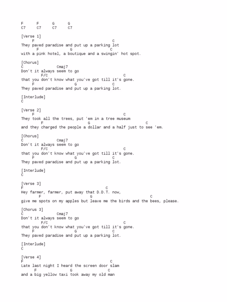 Did Bob Dylan put up a parking lot?