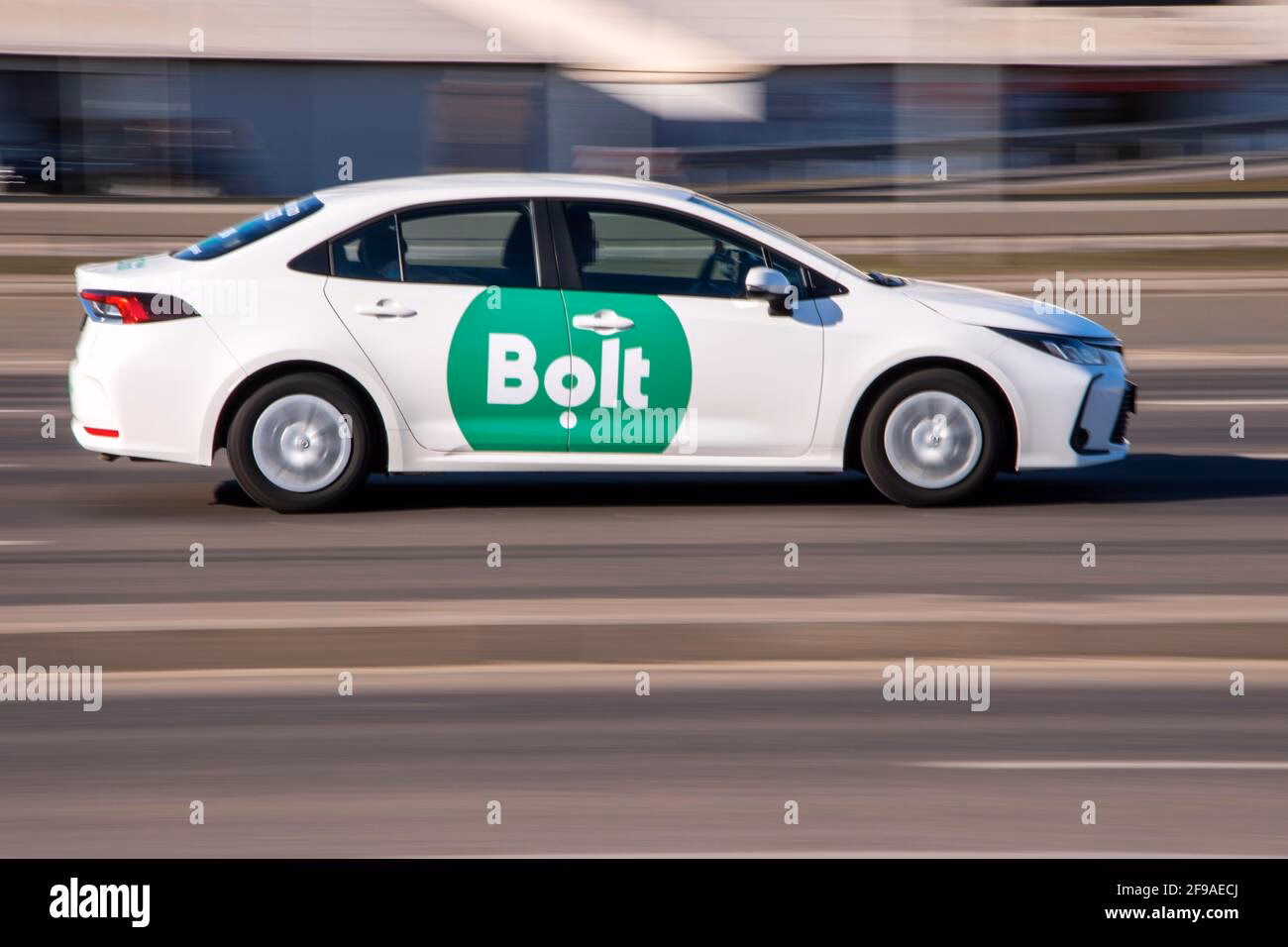 In which cities is Bolt available?