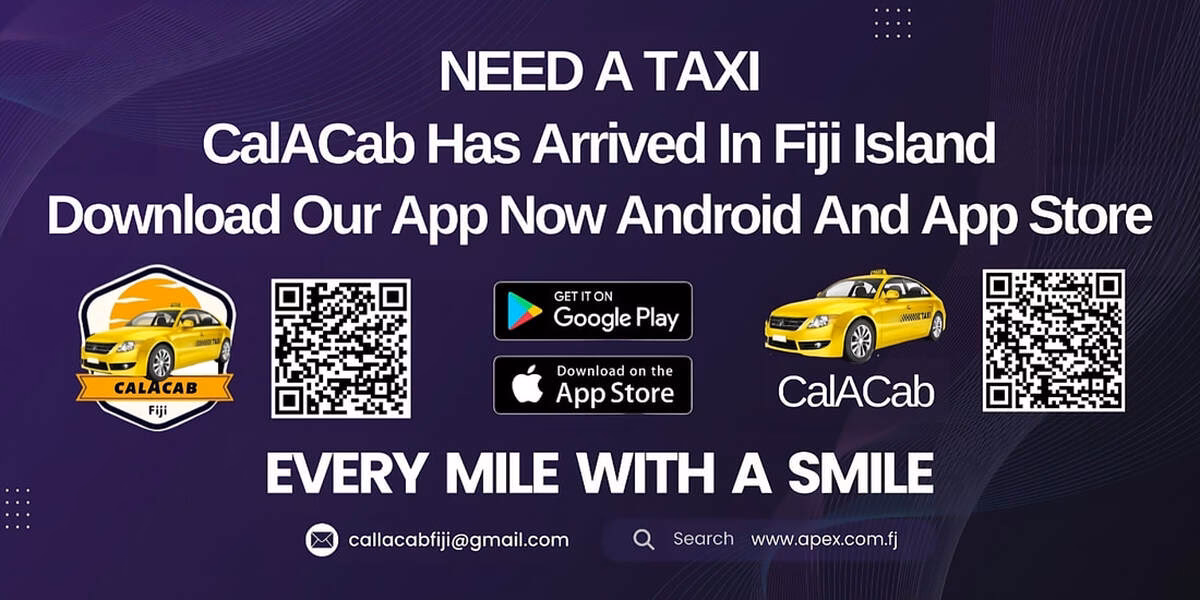 Is there a taxi/rideshare app in Fiji?