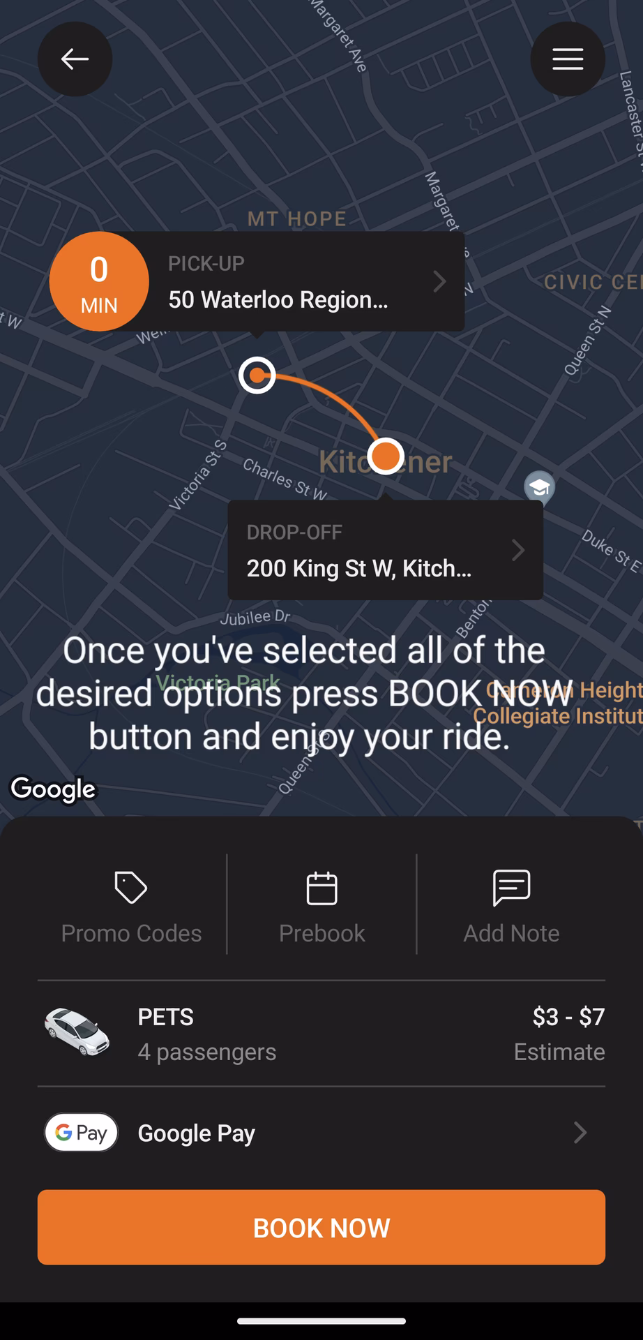 How do I book a United cars flight?