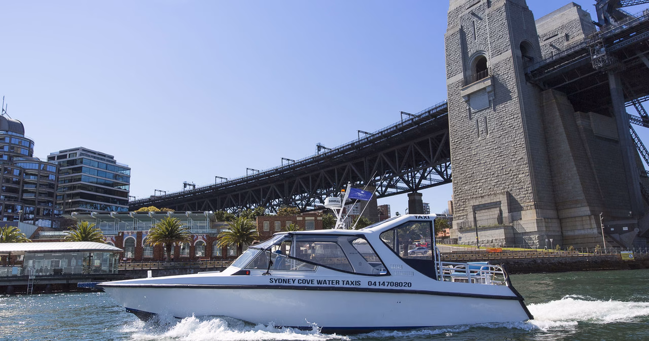 How do I book a water taxi?