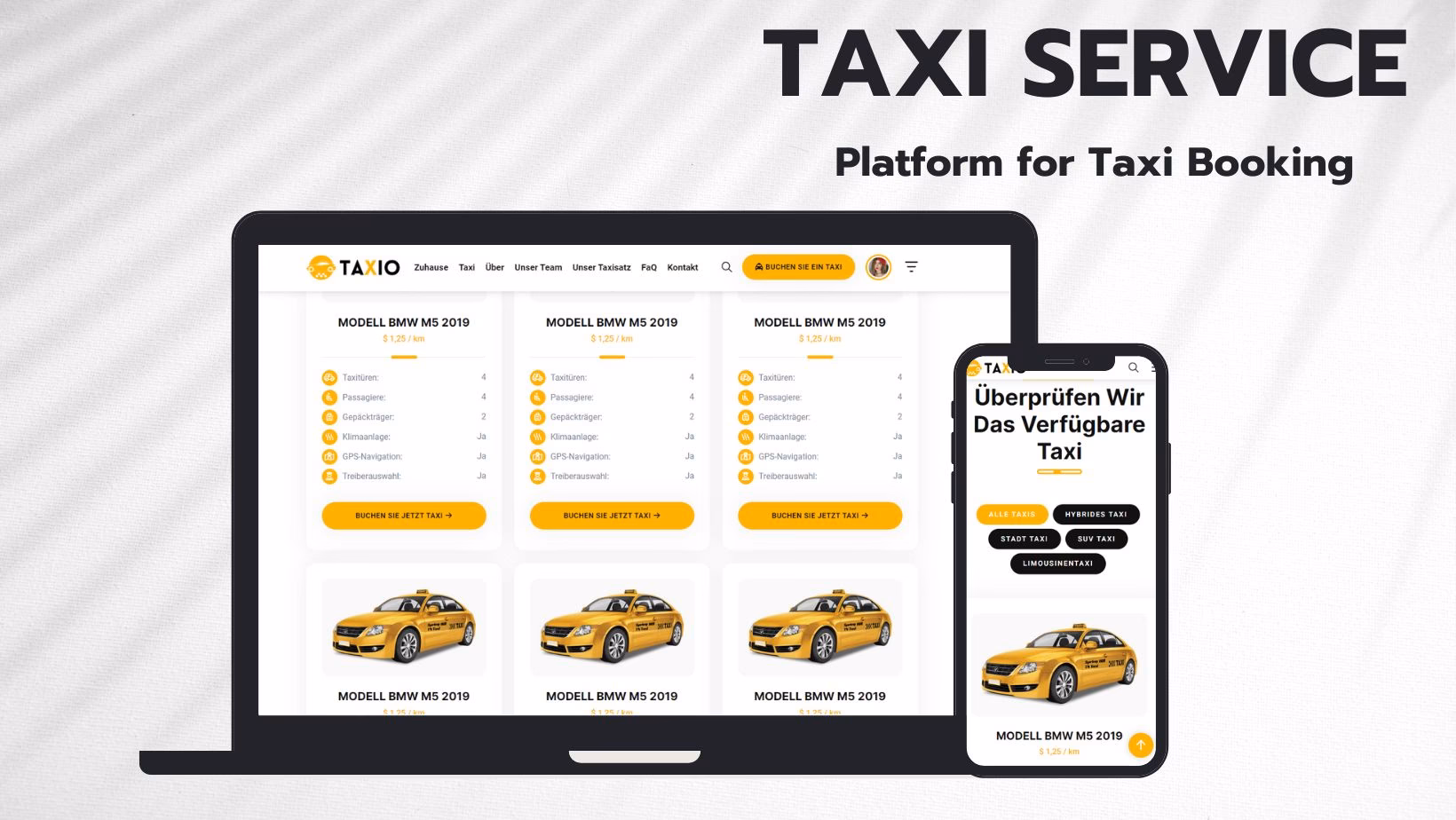 Wie kann ich meine Taxifahrt Buchen?