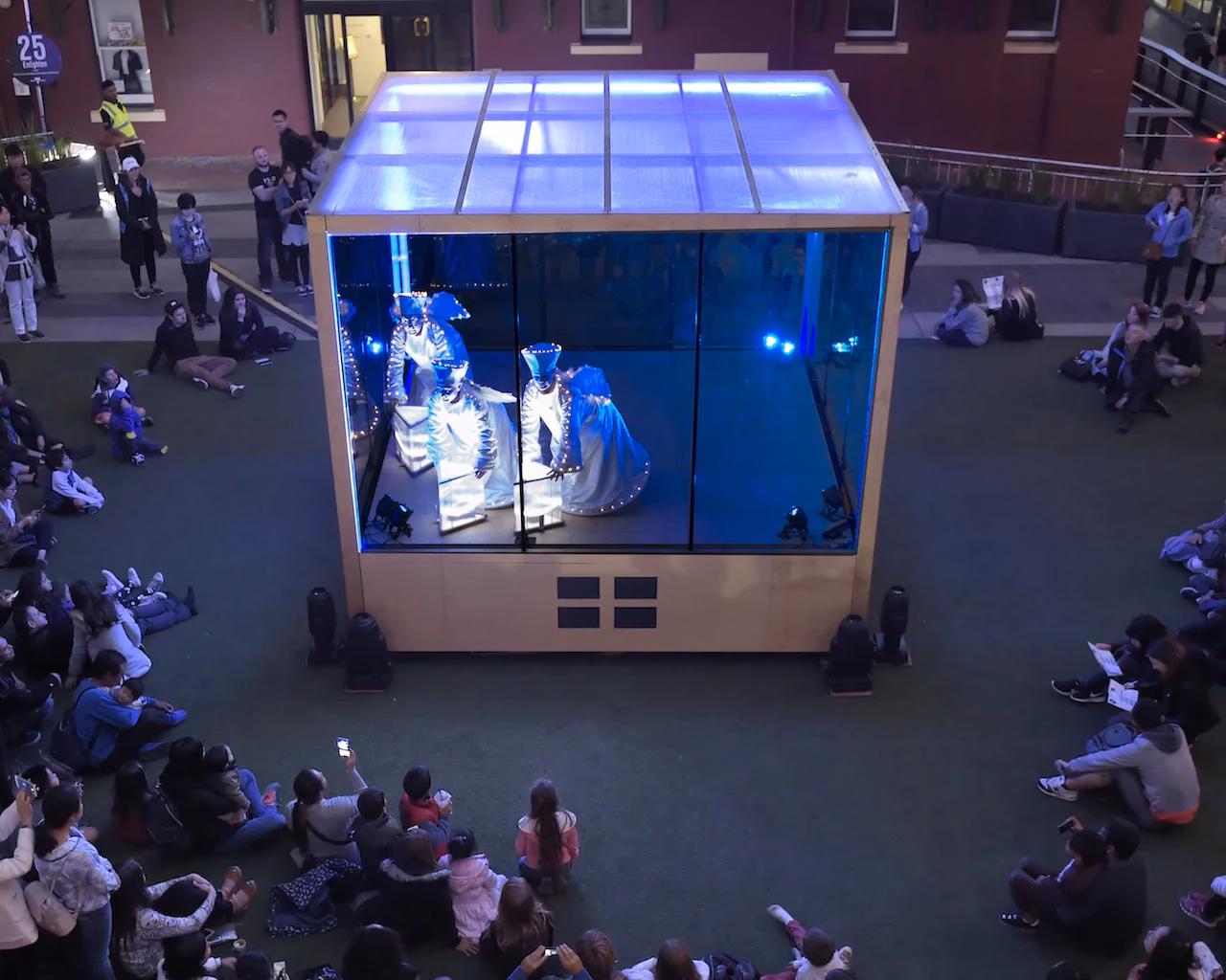 What's it like working with born in a taxi?