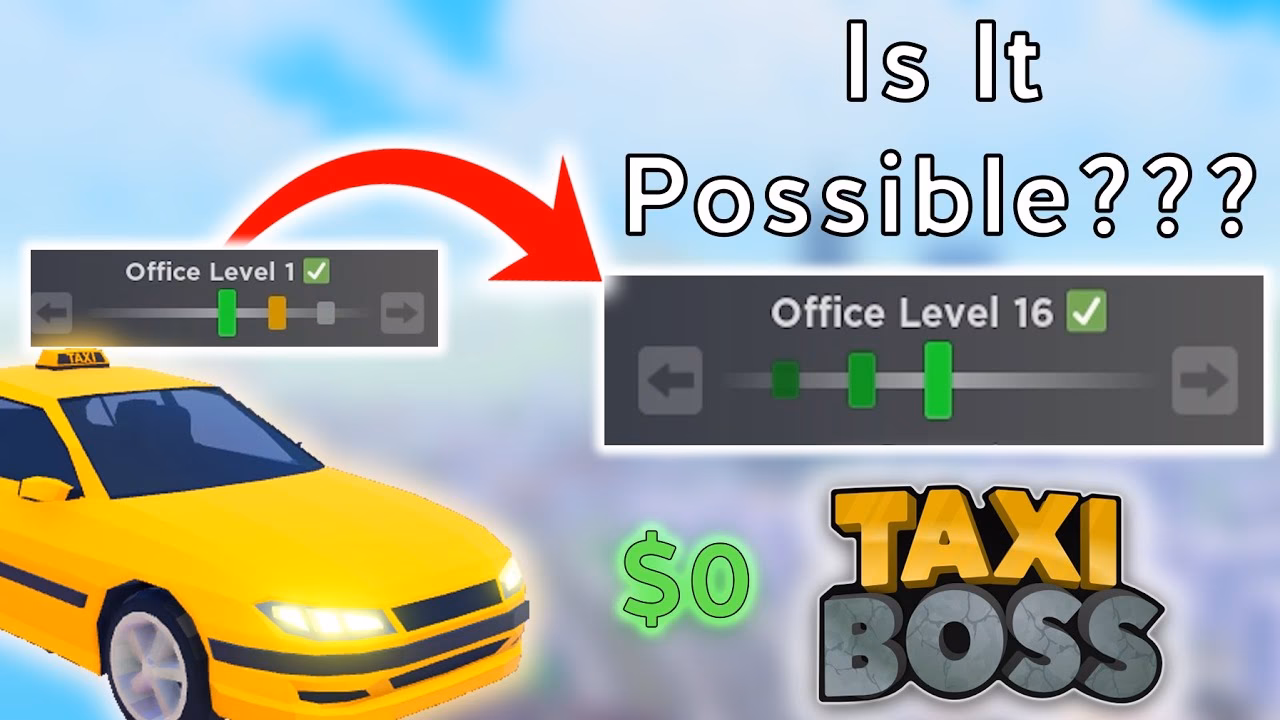 Can you drive a taxi in taxi boss?