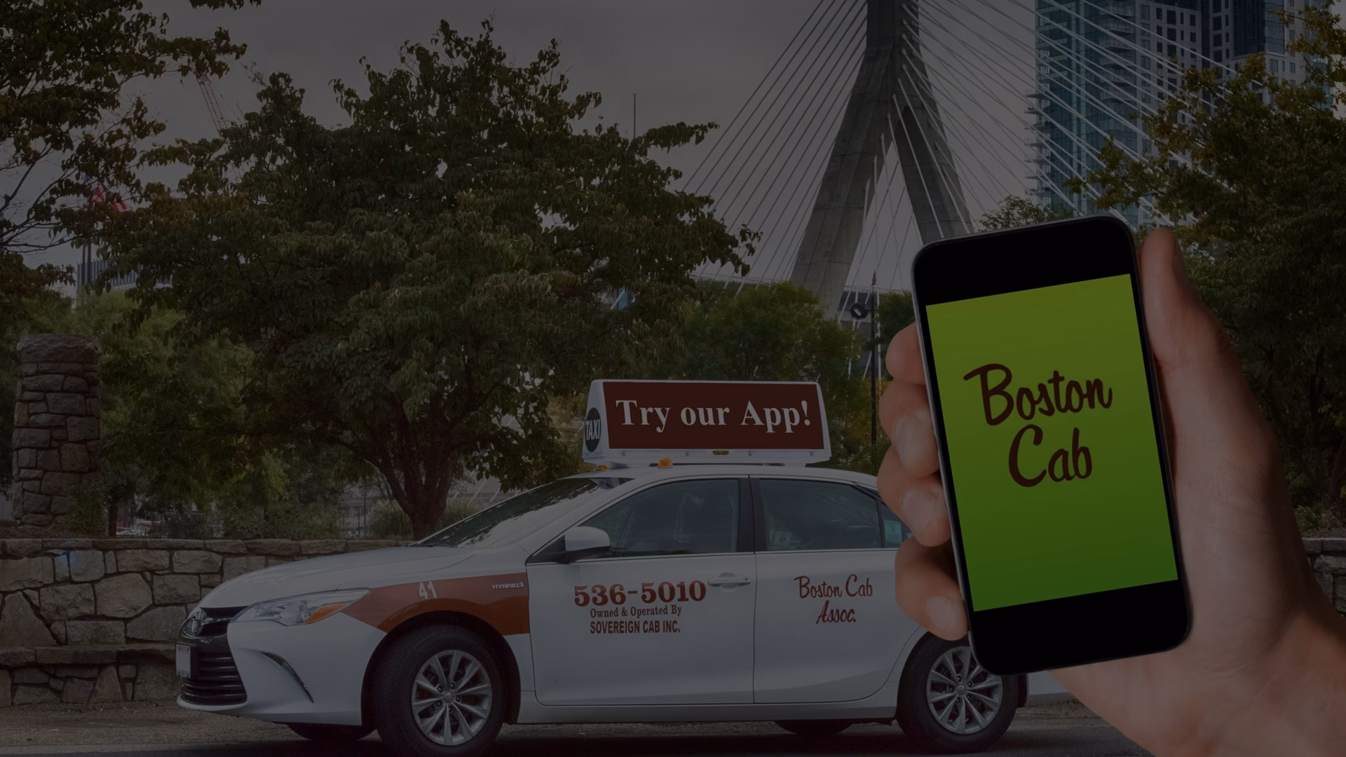 How do I order a taxi in Boston?