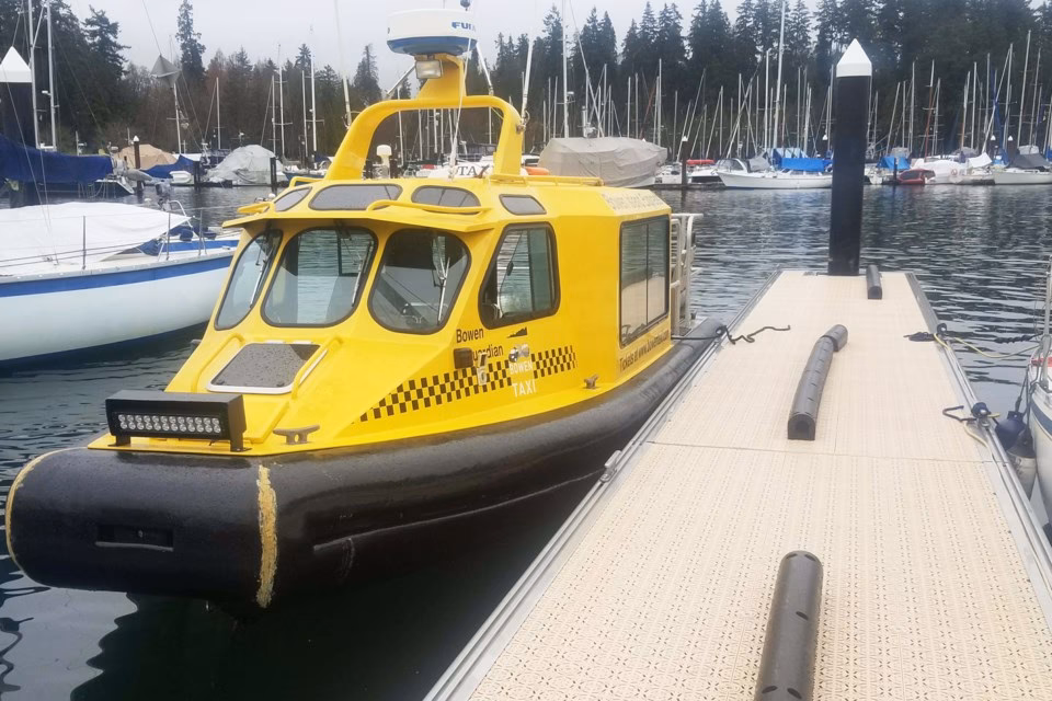 Where can I travel with cormorant water taxi?
