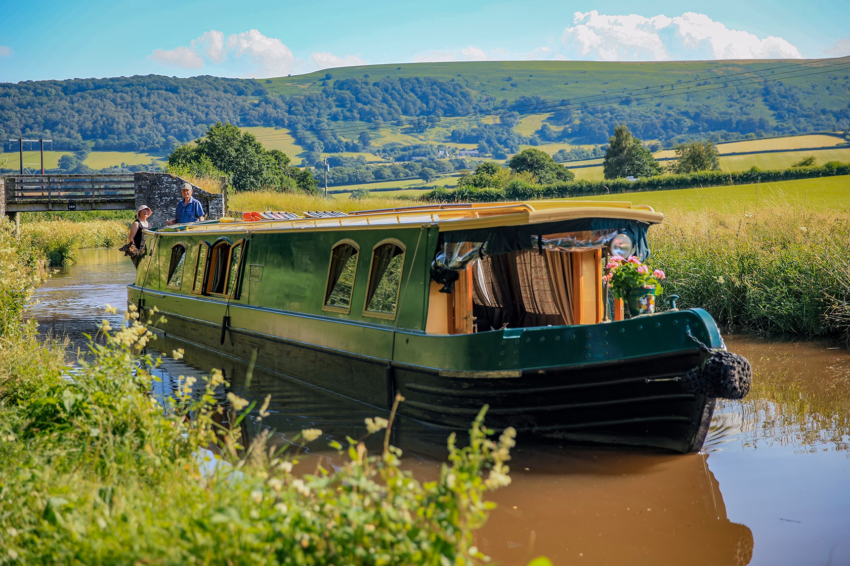 Who is a canal boat holiday hire company?