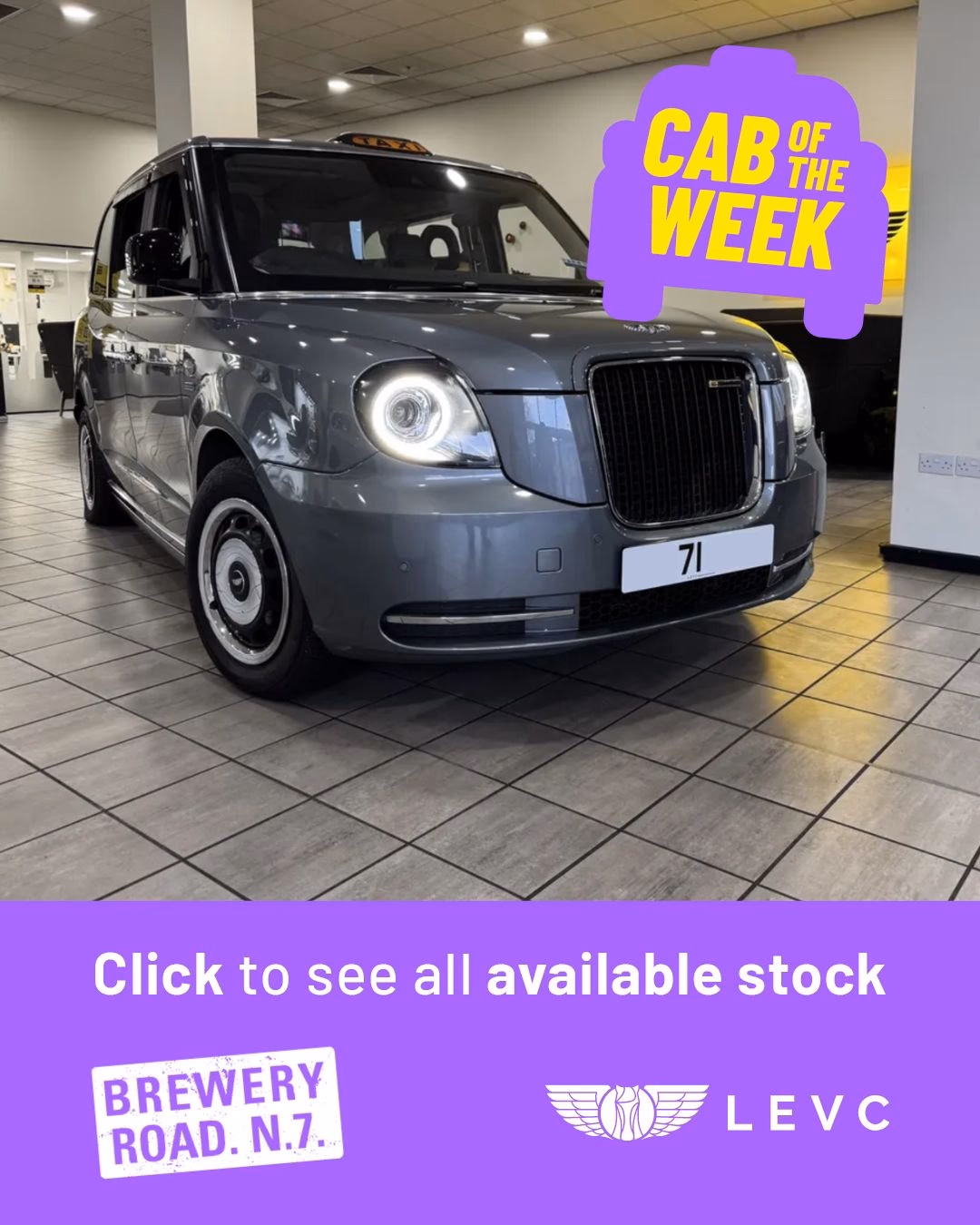 Why should you choose LEVC Brewery Road?