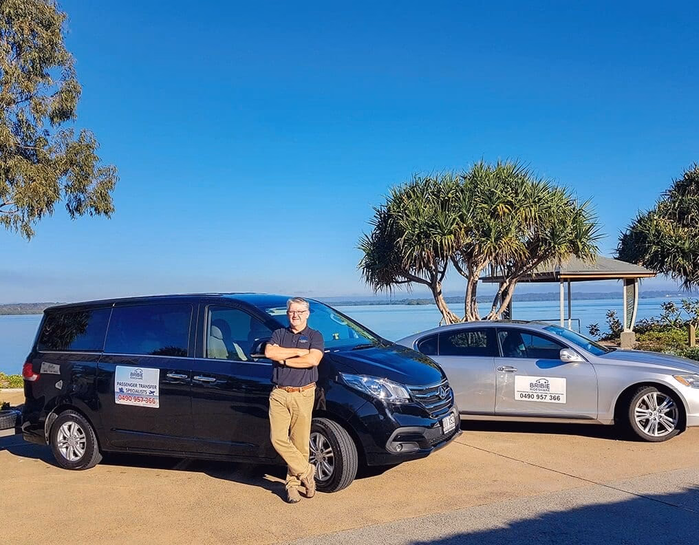 How much does it cost to fly to Bribie Island?